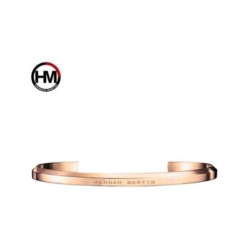 Hannah Martin Bracelet Women Charm Bracelets Watch Fashion Hand Jewelry Elegant Dress Men Lady Bracelet Couple Gift Relogio