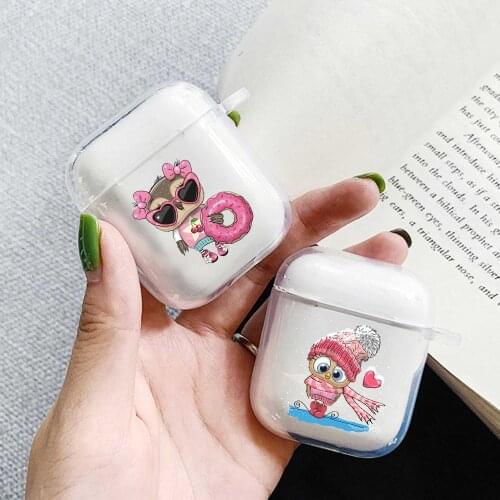 For Air Pods Pro 2 1 Fundas Cute Animal Owl Pattern Headphone Case For AirPods Pro 2 1 Case TWS Wireless Bluetooth Earphone Case