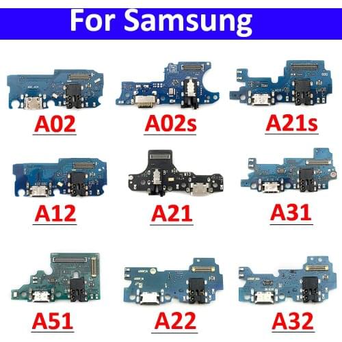 New Dock Connector Micro USB Charger Charging Board Port Flex Cable For Samsung A02 A02S A12 A21 A21S A31 A41 A51 A70 A71 A32 5G