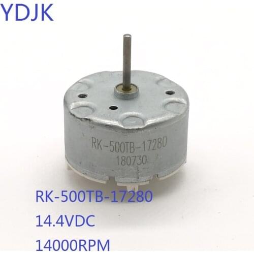 1PCS DC Motor RK-500TB-17280 Micro 500 14.4VDC 14000RPM RK500TB
