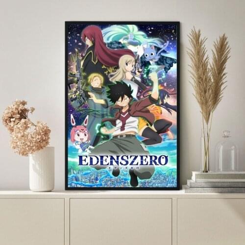 Edens Zero Anime Poster, Theater Tv Series, Canvas Print Custom Movie Poster, Hot New Drama In Japan