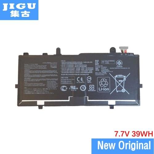 JIGU Original Laptop Battery C21N1714 For ASUS TP401NA J401MA TP401 J401CA TP401MA For VivoBook Flip 14 TP401NA 7.7V 39WH