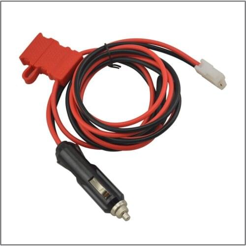 12V DC Vehicle Power Cord Cable Cigarette lighter for Kenwood TM-241/261/281 for YAESU for ICOM FT-8800R/8900R Mobile Radio