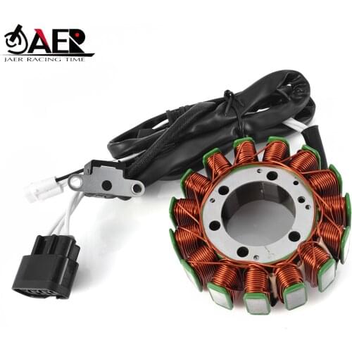 JAER Motorcycle ATV Stator Coil for Yamaha ATV YFM550 Grizzly 550 2009-2014 ATV YFM700 Grizzly 700 2007-2014 28P-81410-01