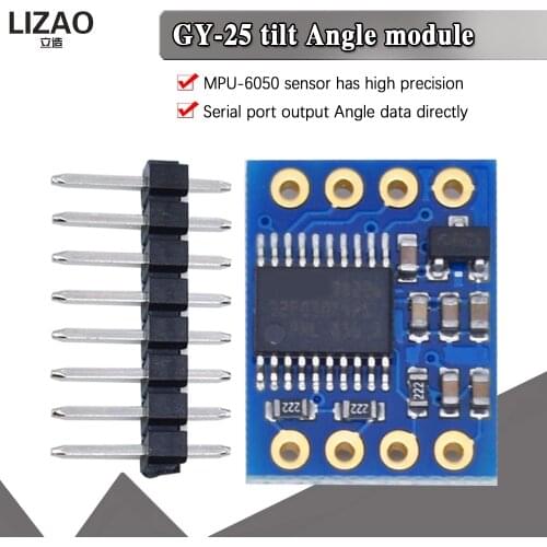 GY-25 Tilt Angle Module Serial Output Angle Data Directly MPU-6050 Module