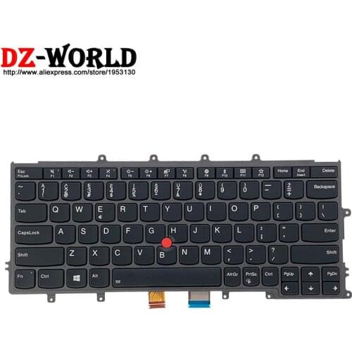 New Original Lithuanian Backlit Keyboard for Lenovo Thinkpad X230S X240 X240S X250 X260 Laptop 04X6386 04X6388 01AV579 01AV539