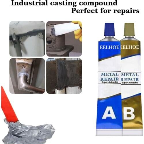 NEW Industrials Heat Resistance Cold Weld Metal Repair Paste Adhesive Cold Weld Metal Repair Paste Adhesive For Cracks Quick-dry