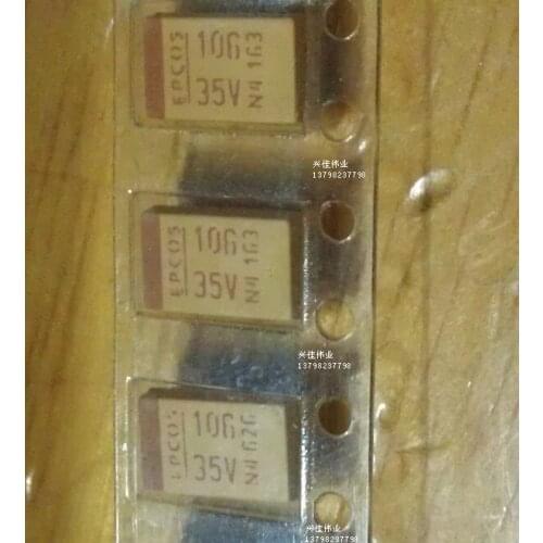 Original 20pcs/ 10UF 35V D7343 D 106V Tantalum Capacitor