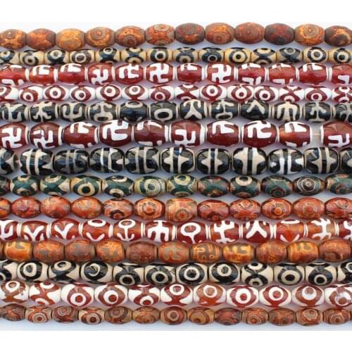 Tibet Dzi Oval agates beads many kinds Patterns ,For Jewelry making, can mixed wholesale