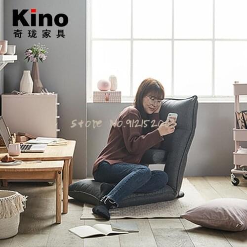 Waist support artifact bed computer backrest reading nursing chair single lazy sofa balcony bay window tatami