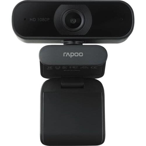 Rapoo C260 Webcam HD 1080P With USB With Microphone Rotatable Cameras For Live Broadcast Video Calling Conference