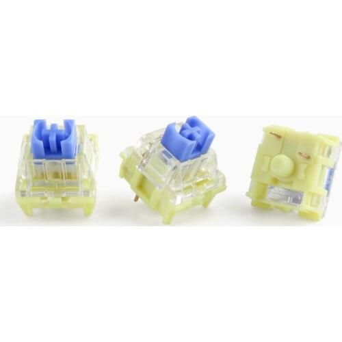 TTC 37g switch tactile 3 pin switches transparent housing for mechanical keybaord DIY