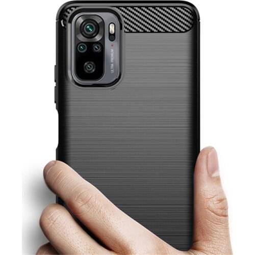 Ultra Thin Silicone Flexible Case for Xiaomi Redmi Note 10 4G 5G Note10 Pro Note 10S Note10s Red Mi Note 10 Pro Shockproof Cover