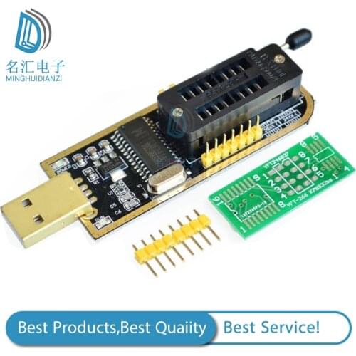 CH341A CH341 24 25 Series EEPROM Flash BIOS USB Programmer with Software & Driver