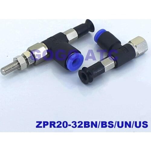 SMC vacuum suction cup robot accessories ZPR02UN/USJ20-32-04/06-A8/A6/B5 pneumatic components Sucker Horizontal mouth takeover