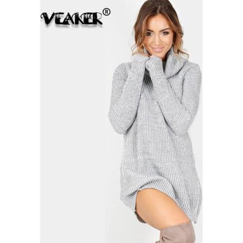 Plus Size Women Knitted Sweaters 2020 New Turtleneck sweaters female Autumn Winter Pullover Long Sleeve Casual Loose Sweater 3XL