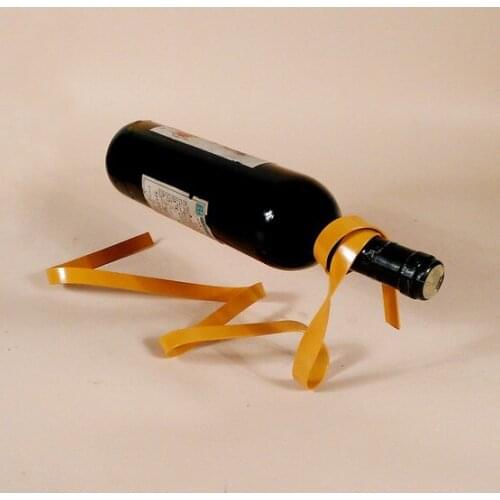 1PC Magic Suspension Ribbon Wine Rack Suspension Wine Stand Novelty Iron Rack Bottle Holder Stand Bar Wedding Whiskey KI 2077