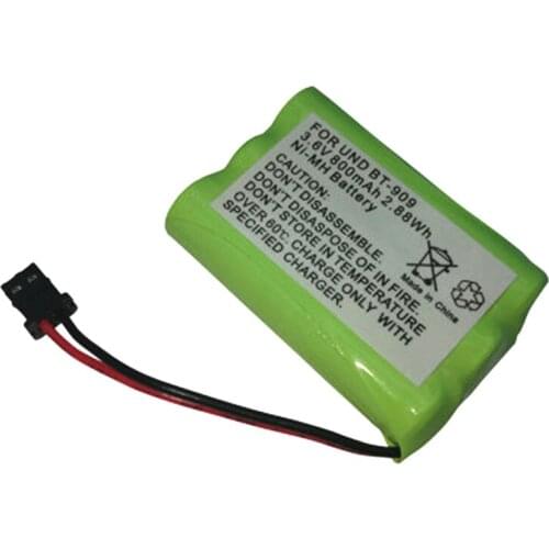 High Quality Rechargeable Cordless Home Phone Battery for Uniden BT-909 BT909 3*AAA Ni-MH 800mAh 3.6V