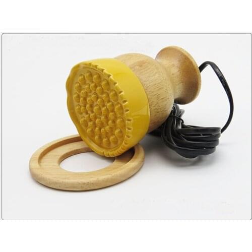 Moxibustion massage Electric Ceramic Pot Energy Scrapping Heating Massage Pot Meridian Acupuncture Point Therapy For Arm Leg