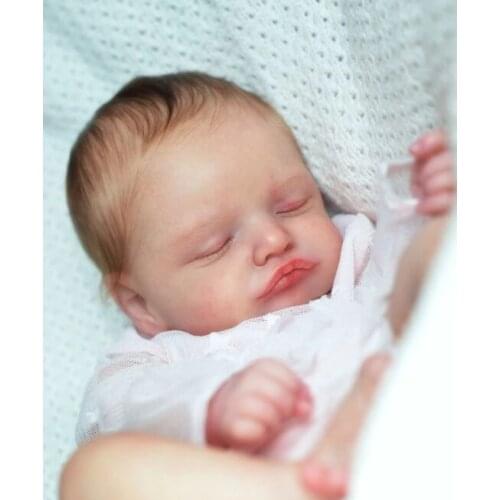 Bebe Reborn Kit 20 Inches Reborn Baby Kit Vinyl Unpainted Unfinished Doll mold Parts DIY newborn baby DIY toys