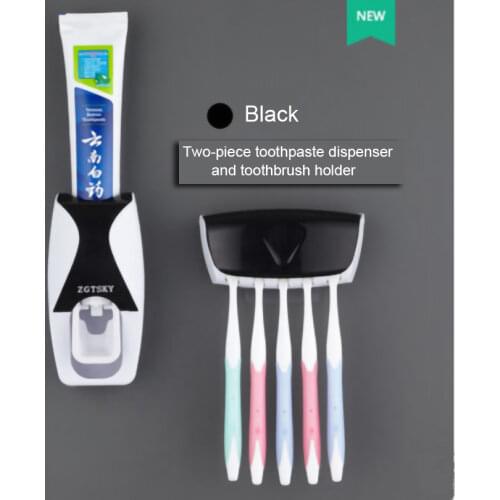 LEDFRE Automatic Toothpaste Squeezing Device Lazy Storage Device Non-marking Hook Sticking Toothpaste Squeezing Device LF71048