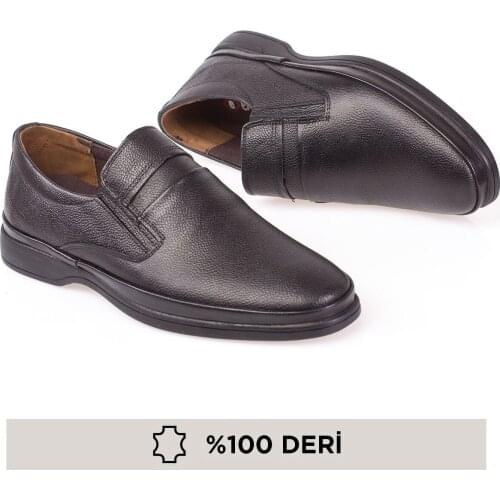 Maximoda Genuine Leather, Orthopedic, Water-Resistant, 4 Seasons, Step-in Male Shoes