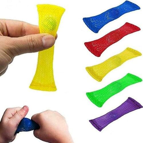 10/30Pcs Fidget Marble Toy Stress Relieve Increases Focus Soothing Ball Gift for Kid Adult LBV