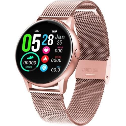 Nennbo Smart Watch IP68 Waterproof Wearable Bracelet Device Heart Rate Monitor Sports Smart Watch for Android IOS Long Standby