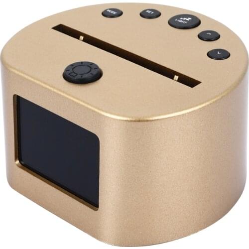 Night Light Lighting Fixture Acrylic Luminous Clock Light Romantic 3D Light Up Night Light Modern Light Base