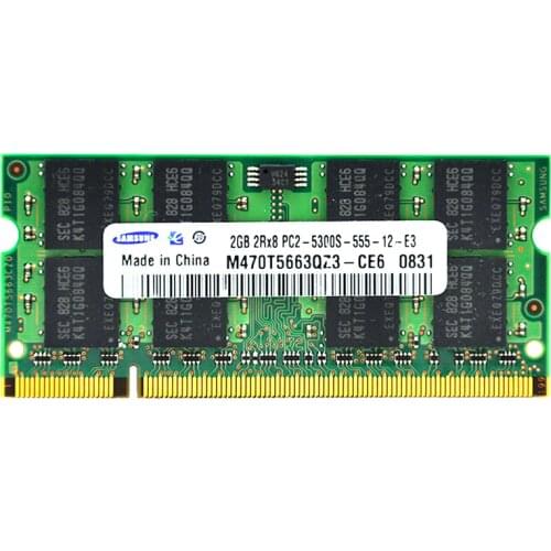 DDR2 666 2G 667 notebook computer memory