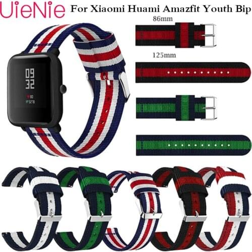 20mm Replacement Strap For Samsung Galaxy Watch Activefrontier Classic Watchband For Huami Bip BIT PACE Lite Youth Wristband