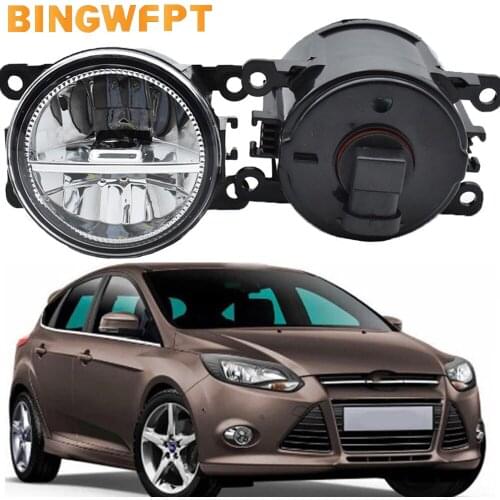 LED fog Lights For Ford Focus MK3 Hatchback 2011-2015 DRL fog light