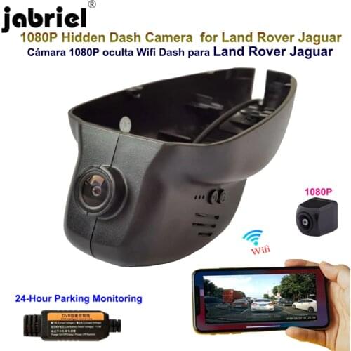 Jabriel 1080P Hidden WIFI dash camera car dvr for JAGUAR XF XJ XE XJL F-PACE LandRover Freelander discovery Range Rover Evoque