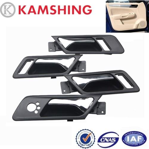 1PCS For VW Bora 08-12 Car Inside Door Handle Door Knob Buckle Front Rear Door Opening Pull Handle Inner Door Side Handle