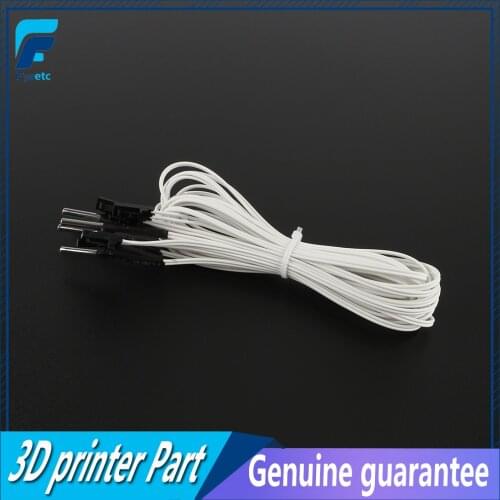 10pcs HT-NTC100K Thermistor Temperature Sensor L 1M For 350 Degrees 3D Printer Parts For Prusa i3 MK2S/MK3/MK3S Hotend Extruder