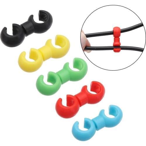 10PCS Bicycle Brake Cable S-Style Buckle Cable Housing Clips MTB Bike Cross Line C-Shaped Buckle Brake Hose Organizer Clamp