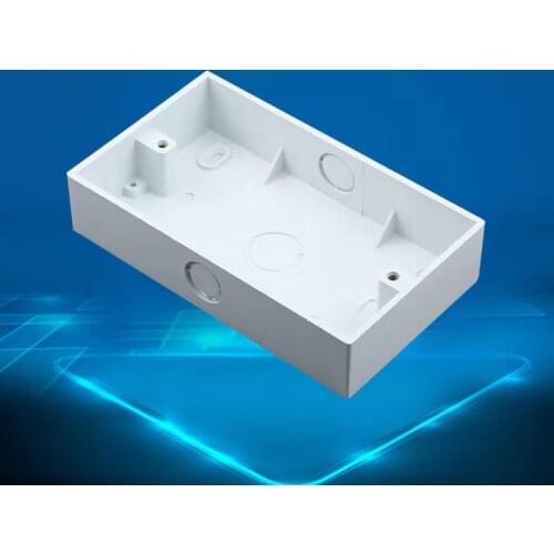 146 Junction Box, European, British, Wall Socket, Switch Mounting Box, Flameproof Plastic Box 146 * 86mm