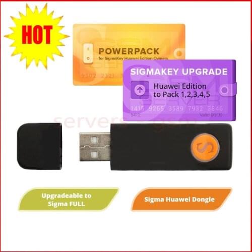 2021 original new Sigma key Huawei Dongle / Sigmadongle / Sigmakey Hua Edition PACK 1 2 3 4 5 Activation+ Ppwerpack Activation