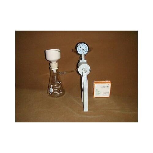 250 ML Filtration Set(filtration Flask+Buchener Funnel+Vacuum Pump+filter Paper)