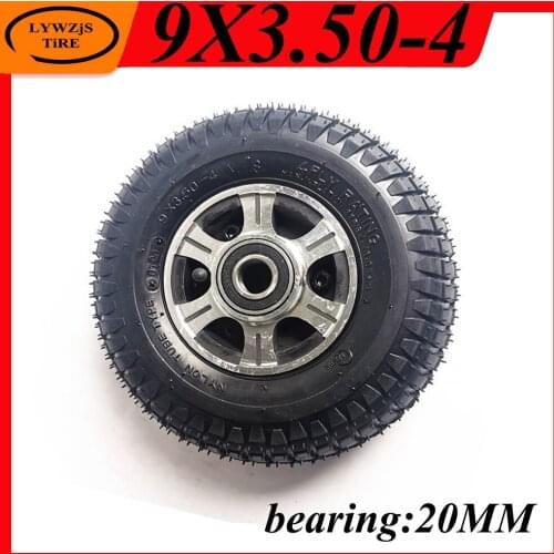 9 Inch 9x3.50-4 Wheel Pneumatic Tire for Scooter Skateboard Pocket Bike Electric Tricycle 9*3.50-4 Tyre Wheel Accessories