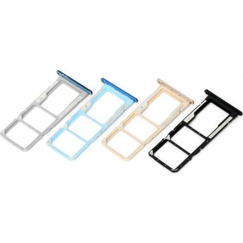Redmi7A Sim Cards Adapters For Xiaomi Redmi 7A Tray Socket Slot Holder Phone Replace Repair Housing Parts