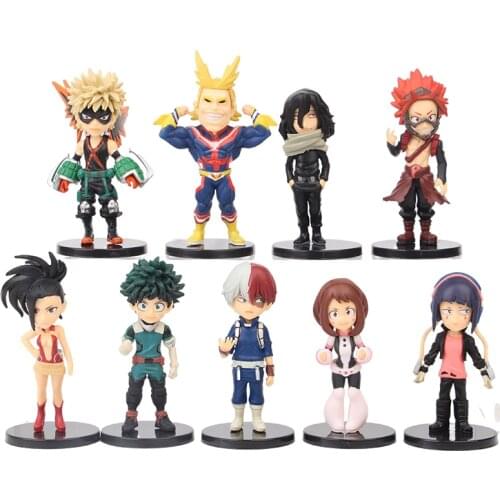 My Hero Academia Anime Figurine Action Figure OCHACO URARAKA Figma Kirishima Eijiro Statue Midoriya Izuku Model Toys For Kid