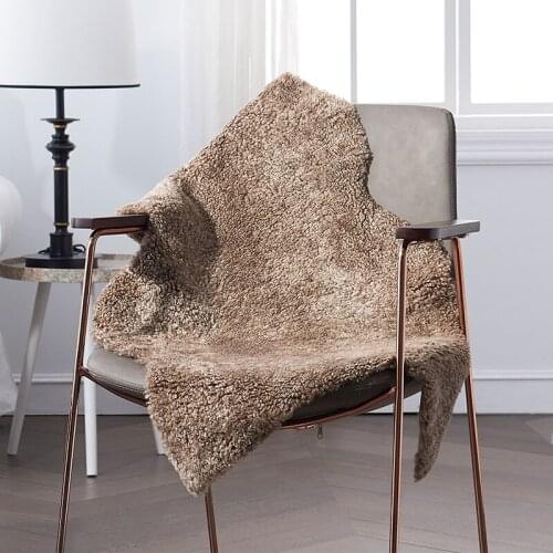 CX-D-158B Australian Sheepskin Hairy Carpet for Living Room Bedroom Area Rugs Mat