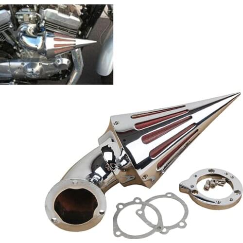 Motorcycle Spike Air Cleaner Intake Filter For Harley EVO CV Custom Sportster XL Models Iron 883 R 1200 Low
