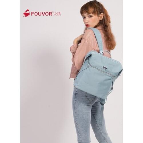 Fouvor 2019 New Fashion Oxford Backpack for Women Travel Backpacks Female School Bag for Teenage Girls 2899-02