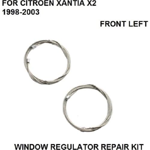 FOR CITROEN XANTIA X2 WINDOW REGULATOR REPAIR KIT FRONT LEFT NEW 1998-2003