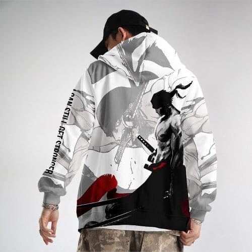 2020 Long Sleeve Printed Sweatshirts Men Zip Hooded Coat Zipper Cardigan Male Autumn Quality Tracksuit Hoodie