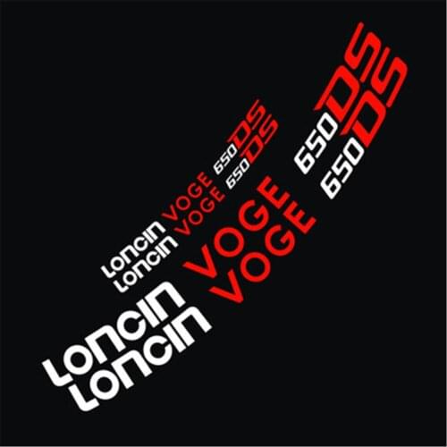 Motorcycle Wheels Edge Outer Rim Sticker Reflective Stripe Wheel Decals for Loncin Voge 300R 200R 500R 650ds 500ds 300AC
