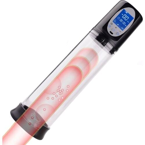 4 Mode Penis Pump Man Electric Automatic Penis Enlargement Erection Penis Extender Vacuum Pump Male Enlarger Adult Toy Sex Shop