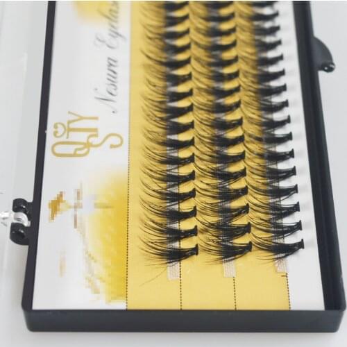 QSTY Professional 0.05C 30D Individual Eyelash Extension Makeup Grafting Cluser Eyelashes Natural Soft False Eye Lashes Cilia